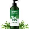 Tea Tree Oil Body Wash – Hydrating Shower Gel Tea Tree Body Wash for Women and Men – Women and Mens Body Soap with Peppermint and Tea Tree Essential Oil and Moisturizing Body Wash for Dry Skin Care