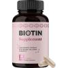 Thicker Hair Growth Vitamins for Women – Extra Strength Biotin and Collagen Supplement with Healthy Hair Vitamins for Hair Loss – Visibly Stronger and Fuller Hair Growth Supplement (1 Month) (Womens)(Womens)