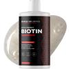 Ultra Biotin Shampoo for Thinning Hair – Extra Strength Volumizing Shampoo for Men and Women with B Vitamins and Rosemary Essential Oil – Sulfate Free Shampoo Biotin Formula for Hair and Scalp Care