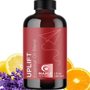 Breathe Essential Oil for Diffuser – Invigorating and Refreshing Breathe Essential Oil Blend with Eucalyptus Peppermint Tea Tree and Mint for Diffusers for Home and Shower Aromatherapy (1 Fl Oz)(Uplift)