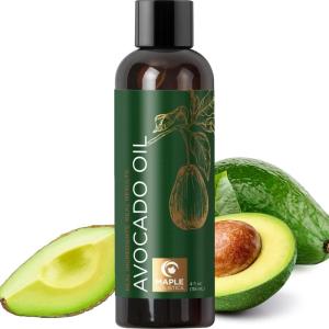 Cold Pressed Sweet Almond Oil – Pure Sweet Almond Oil for Skin Care and Moisturizing Body Oil for Men and Women – Carrier Oil for Essential Oils Mixing for Hair Skin and Nails DIY Beauty Products 16oz(Avocado)