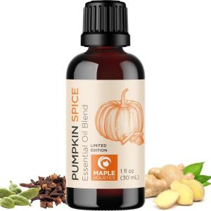 Mint Essential Oil Blend for Diffuser – Refreshing Mint Oil Diffuser Essential Oils with Cooling Peppermint Spearmint Bergamot and Eucalyptus Oils – Pure Aromatherapy Oils for Diffuser(Pumpkin Spice)
