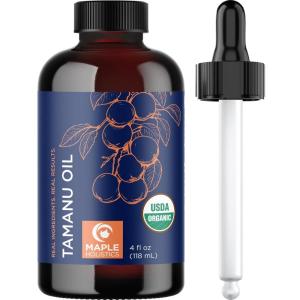 Pumpkin Seed Oil Organic Certified – 100% Pure Organic Pumpkin Seed Oil for Hair and Anti Aging Face Oil – USDA Organic Hair Oil for Dry Hair and Volume – Virgin Cold Pressed & Unrefined (16oz)(Unscented)