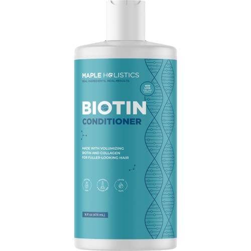 image:imageVolumizing Biotin Shampoo and Conditioner Set Sulfate Free Shampoo and Conditioner for Dry Damaged Hair and Scalp Care Volumizing Shampoo for Thinning Hair with Jojoba and Argan Oil for Hair Care