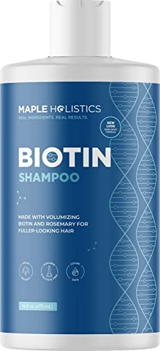 image:imageVolumizing Biotin Shampoo and Conditioner Set Sulfate Free Shampoo and Conditioner for Dry Damaged Hair and Scalp Care Volumizing Shampoo for Thinning Hair with Jojoba and Argan Oil for Hair Care