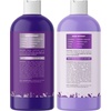 Rehydrating Purple Shampoo and Conditioner Set – Sulfate Free Purple Shampoo for Brassy Hair and Color Conditioner Hair Toner for Brassiness – Blonde Shampoo for Color Treated Hair Care 16oz